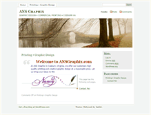 Tablet Screenshot of ansgraphix.com